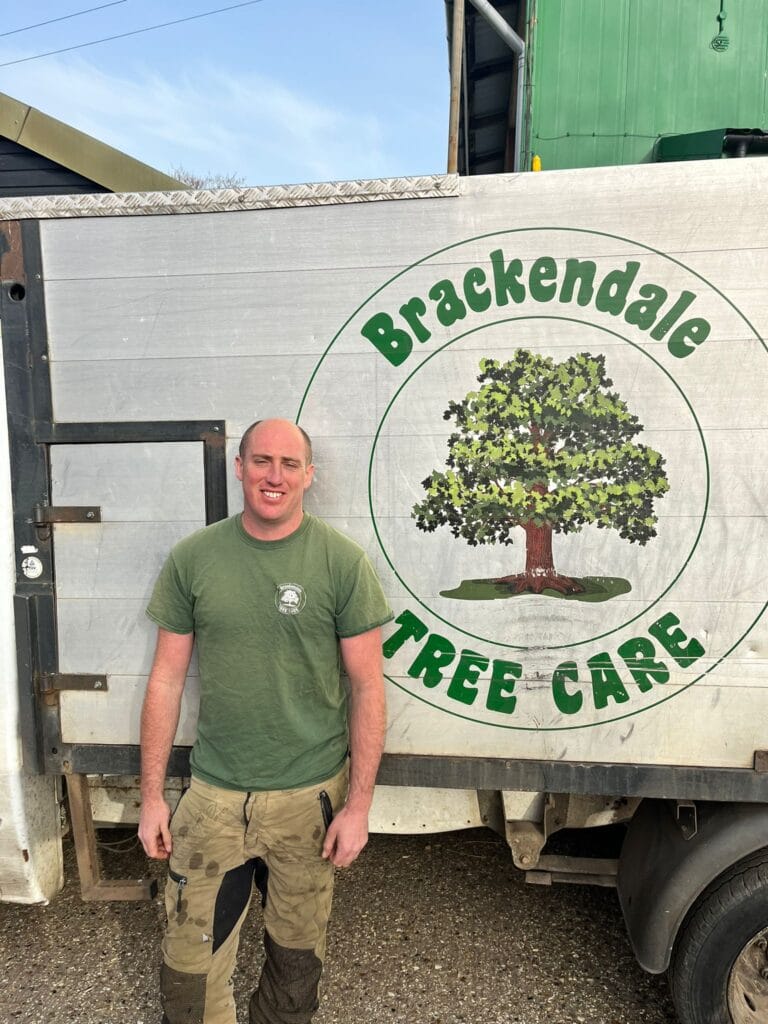 Fraser, foreman at Brackendale Tree Care